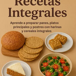 Imagen de portada para Ebook Cocina integral fácil y deliciosa, desde tu casa