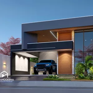 Imagem de capa para o Ebook CASA BÉLGICA - PROJETO MASTER DE CASA TÉRREA 10X30m