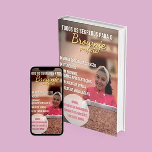 Imagem de capa para o Ebook Todos os segredos para o brownie perfeito 