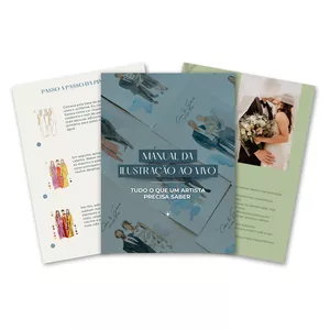 Imagem de capa para o Curso online Manual da Ilustração ao Vivo: Tudo o que um Artista Precisa Saber