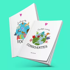 Imagem de capa para o Ebook Pack de Atividades de Alfabetização para crianças