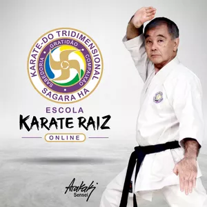 Imagem de capa para o Curso online Cursos Escola Karate Raiz Online | Helio Arakaki Sensei