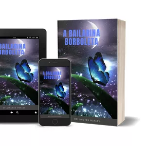 Imagem de capa para o Ebook A BAILARINA BORBOLETA