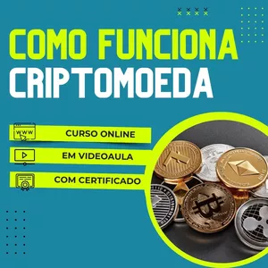 Imagem de capa para o Curso online Curso Como Funciona Criptomoedas