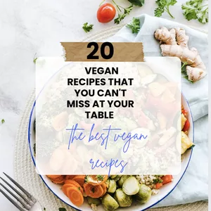 Cover image for Ebook 20 vegan recipes that you can't miss at your table