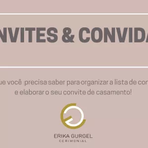Imagem de capa para o Ebook CONVITES & CONVIDADOS
