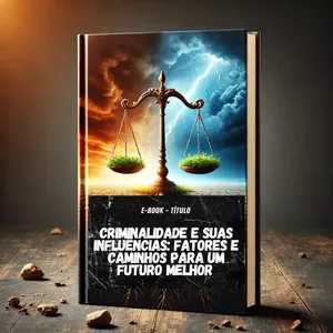 Imagem de capa para o Ebook E-book, Título: Criminalidade e suas influências: Fatores e caminhos para um futuro melhor 