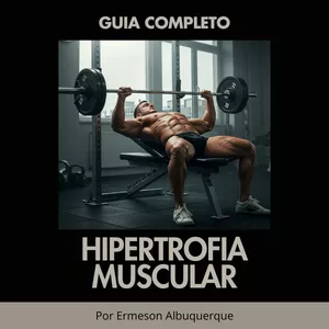 Imagem de capa para o Ebook Guia Completo de Hipertrofia Muscular