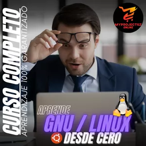 Imagen de portada para Curso online Aprende GNU/LINUX desde cero