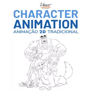 Imagem de capa para o Curso online Character Animation - Animação 2D Tradicional - Básico ao Avançado (Vitalício)