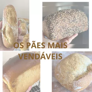 Imagem de capa para o Curso online Pães Super Vendáveis 
