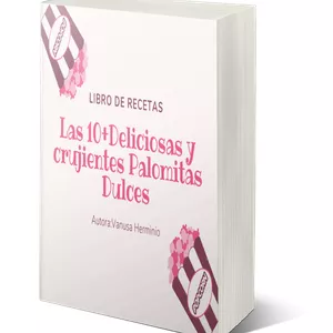 Imagen de portada para Ebook Libro de las 10+deliciosas y crujientes palomitas dulces.