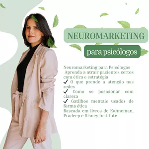 Imagem de capa para o Curso online Aula de Neuromarketing para Psicólogos