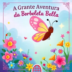 Imagem de capa para o Ebook A Grande Aventura da Borboleta Bella