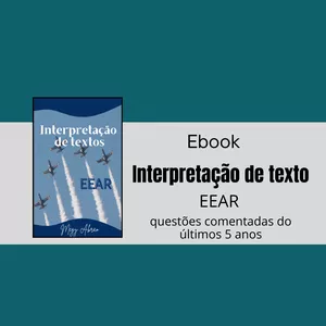 Imagem de capa para o Ebook INTERPRETAÇÃO DE TEXTOS EEAR