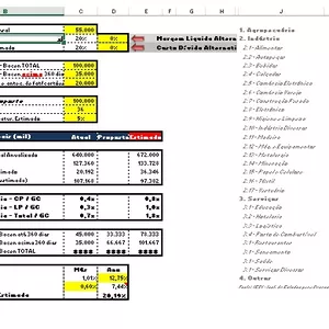 Imagem de capa para o Ebook Planilha Fácil de Análise e Viabilidade de Empréstimo Bancário.