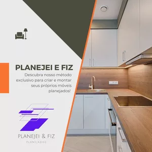 Imagem do curso Como fazer móveis planejados em casa! CorteCloud Planejei e Fiz meus Móveis Planejados