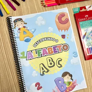 Imagem de capa para o Ebook Apostila Descobrindo o Alfabeto 