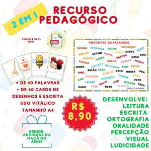 Imagem de capa para o Ebook Encontre as palavras