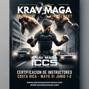 Imagen de portada para Evento online ICCS Krav Maga Certificación de Instructores