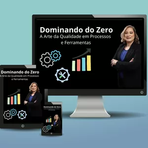 Imagem de capa para o Curso online Dominando do Zero - "A Arte da Qualidade em Processos e Ferramentas"