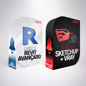 Imagem de capa para o Curso online Combo de cursos: Revit + Sketchup + Vray