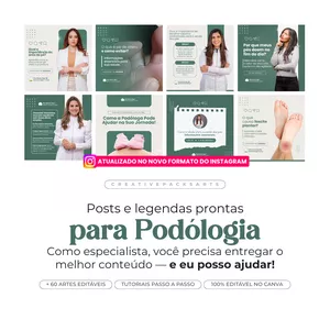 Imagem de capa para o Curso online PACK PARA PODÓLOGIA