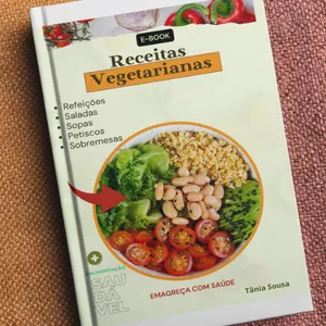Imagem de capa para o Ebook 60 Receitas Vegetarianas