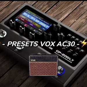 Imagem de capa para o Curso online VOX AC30 | VALETON GP200LT / 200 / JR 