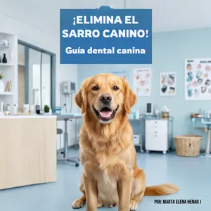 Imagen de portada para Ebook ¡Elimina el sarro canino! Guía dental canina