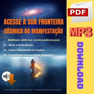 Imagem do curso ACESSE A SUA FRONTEIRA CÓSMICA DA MANIFESTAÇÃO