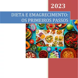 Imagem de capa para o Ebook DIETA E EMAGRECIMENTO: OS PRIMEIROS PASSOS