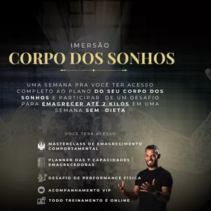 Imagem de capa para o Curso online Imersão Corpo dos Sonhos 