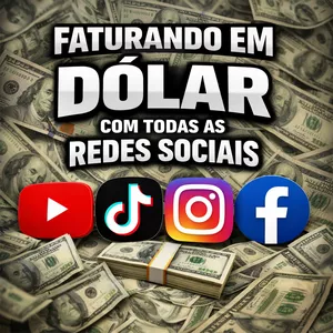 Imagem do curso FATURANDO EM DOLAR COM TODAS AS REDES SOCIAIS !
