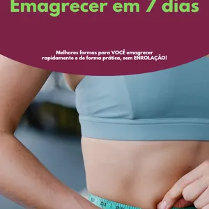 Imagem de capa para o Ebook Desafio: Emagrecer em 7 dias