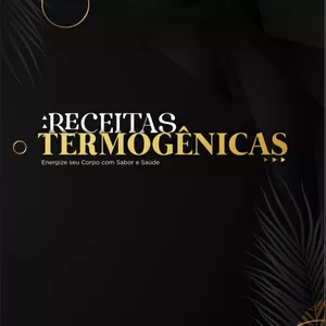 Imagem de capa para o Ebook Receitas Termogemicas saudáveis 
