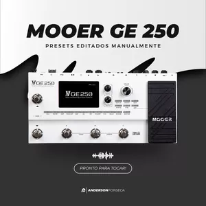 Imagem de capa para o Curso online MOOER GE250 - 30 PRESETS + IR