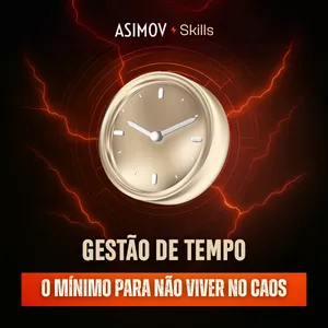 Imagem de capa para o Curso online Gestão de tempo: O mínimo para não viver no caos