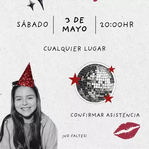 Cover image for Ebook Birthday Invitation