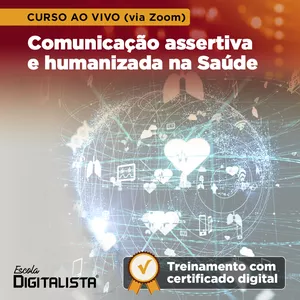 Imagem de capa para o Evento online Curso ao vivo Comunicação assertiva e humanizada na Saúde