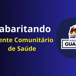 Imagem do curso Gabaritando Agente Comunitário de Saúde - Guarulhos