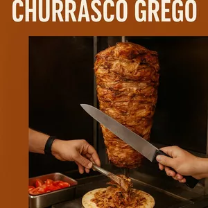 Imagem de capa para o Ebook Ganhar Dinheiro C Churrasco Grego