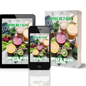 Imagen de portada para Ebook Detox de 7 Días: Menús y Recetas para Limpiar el Hígado Rápido