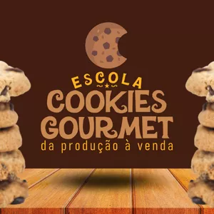 Imagem de capa para o Curso online Escola Cookies Gourmet