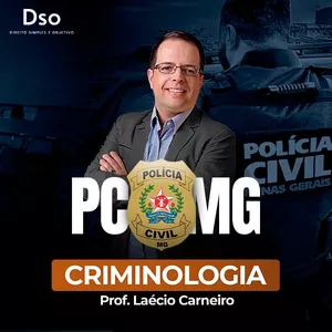 Imagem de capa para o Curso online Curso Isolado de Criminologia para PC MG (Teoria + Questões) - Prof. Laécio Carneiro