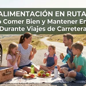 Imagen de portada para Ebook EBOOK: Alimentación en Ruta Cómo Comer Bien y Mantener Energía Durante Viajes de Carretera