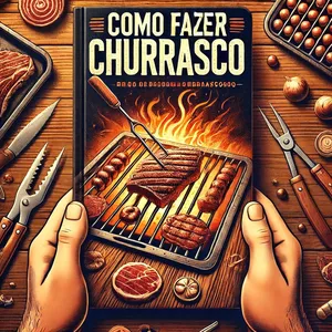Imagem de capa para o Ebook Como Fazer Churrasco