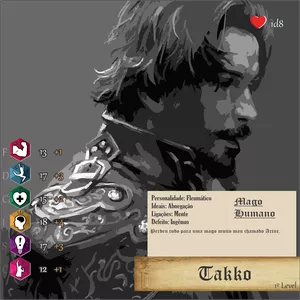 Imagem de capa para o Ebook Takko - Mago Humano