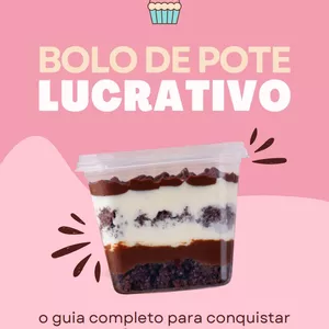 Imagem de capa para o Ebook Bolo de Pote de Sucesso