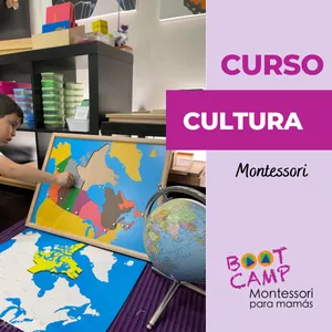 Imagen de portada para Curso online Area de  Cultura Montessori